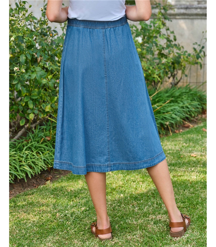 Chambray Skirt