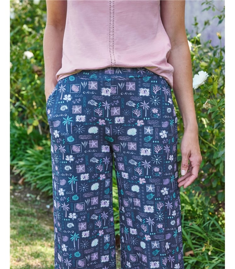 Printed Culotte