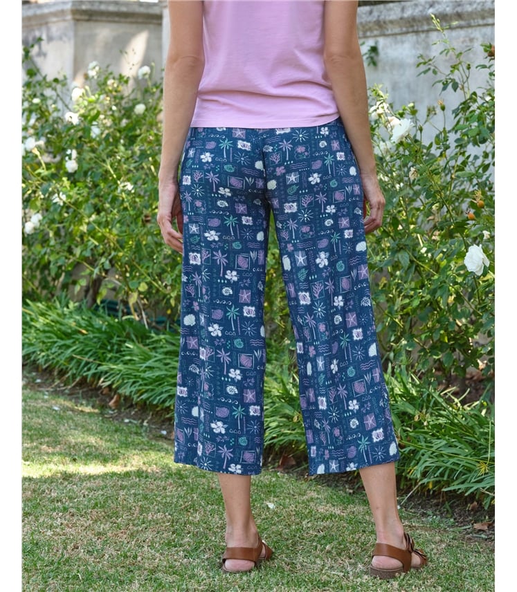 Printed Culotte
