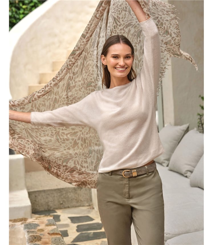 Cashmere Blend Ultrafine Scarf
