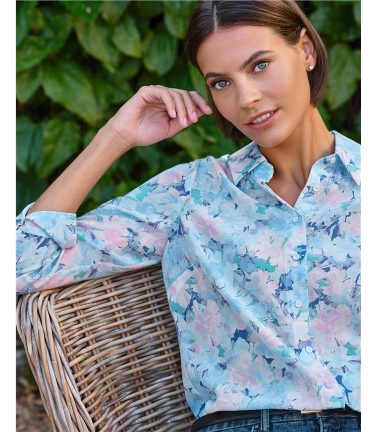 Pure Washed Silk Shirt