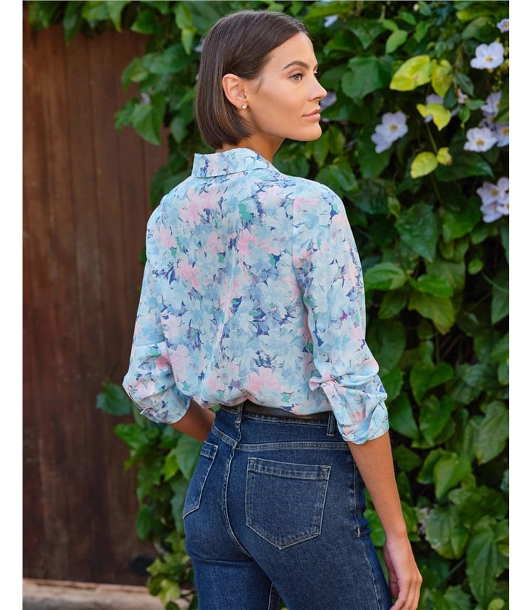 Pure Washed Silk Shirt