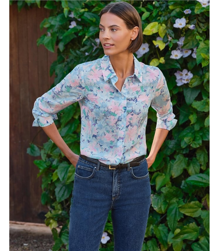Pure Washed Silk Shirt