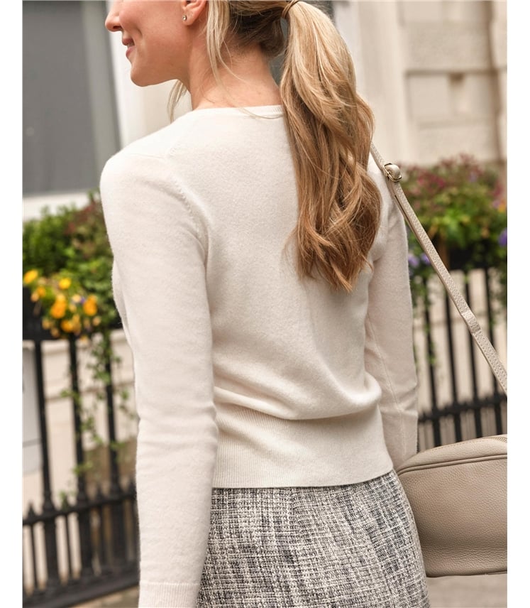 Cashmere Cropped Sweater
