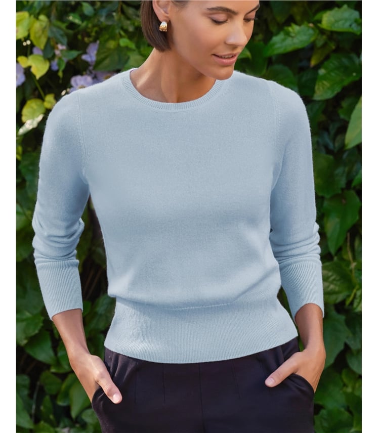 Cashmere Cropped Sweater