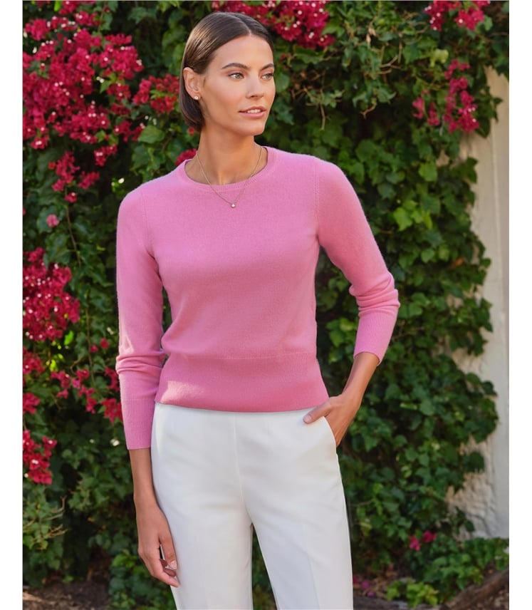 Cashmere Cropped Sweater