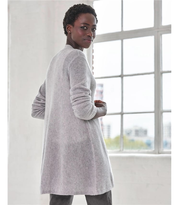 Gassato Lightweight Cashmere Swing Cardigan