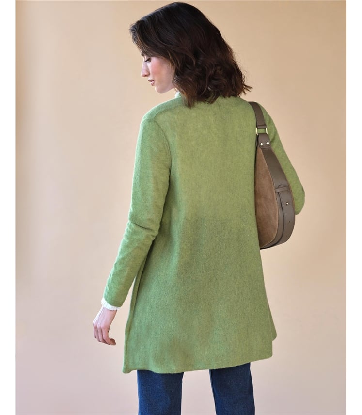 Gassato Lightweight Cashmere Swing Cardigan