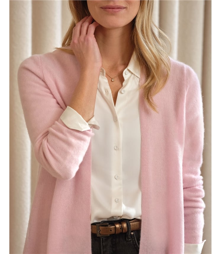 Gassato Lightweight Cashmere Swing Cardigan