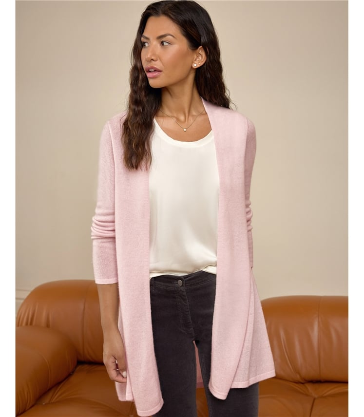 Gassato Lightweight Cashmere Swing Cardigan