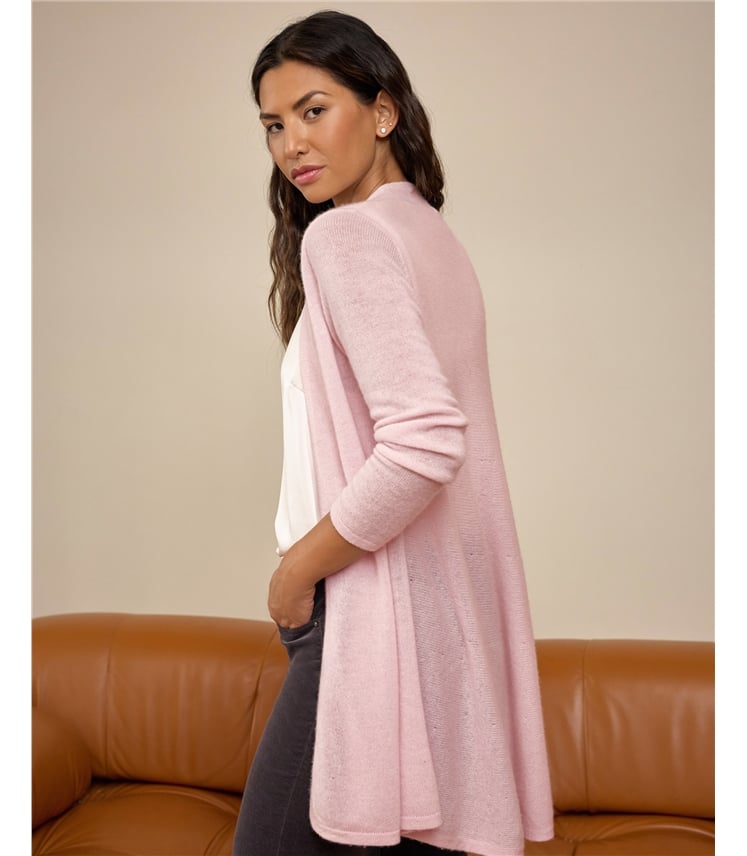 Gassato Lightweight Cashmere Swing Cardigan