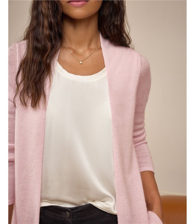 Gassato Lightweight Cashmere Swing Cardigan