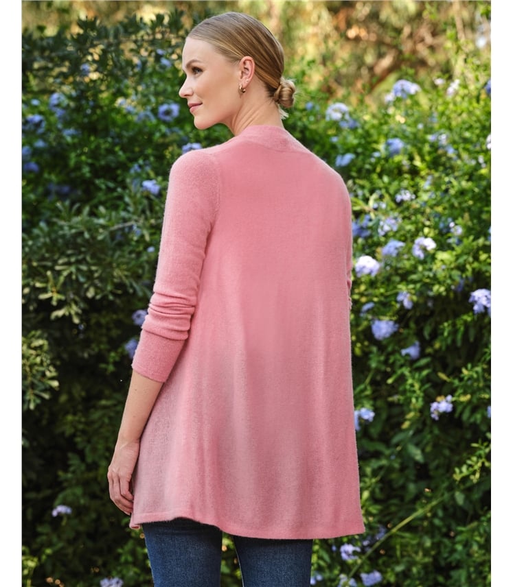 Gassato Lightweight Cashmere Swing Cardigan