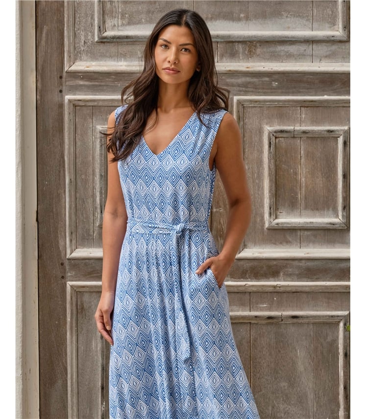 Sleeveless Jersey Dress