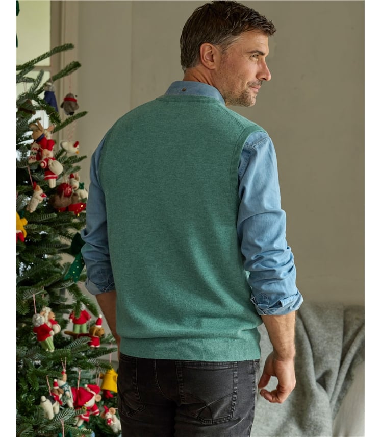 Cashmere and Merino Vest