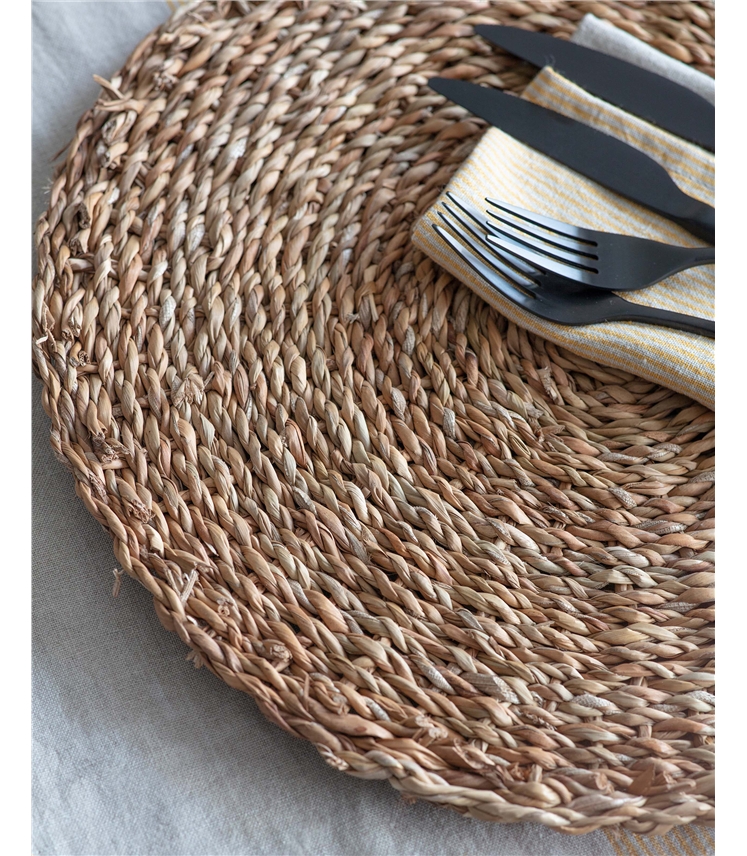 Braided Natural Placemats Set of 4