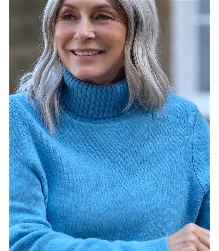 Womens Lambswool Polo