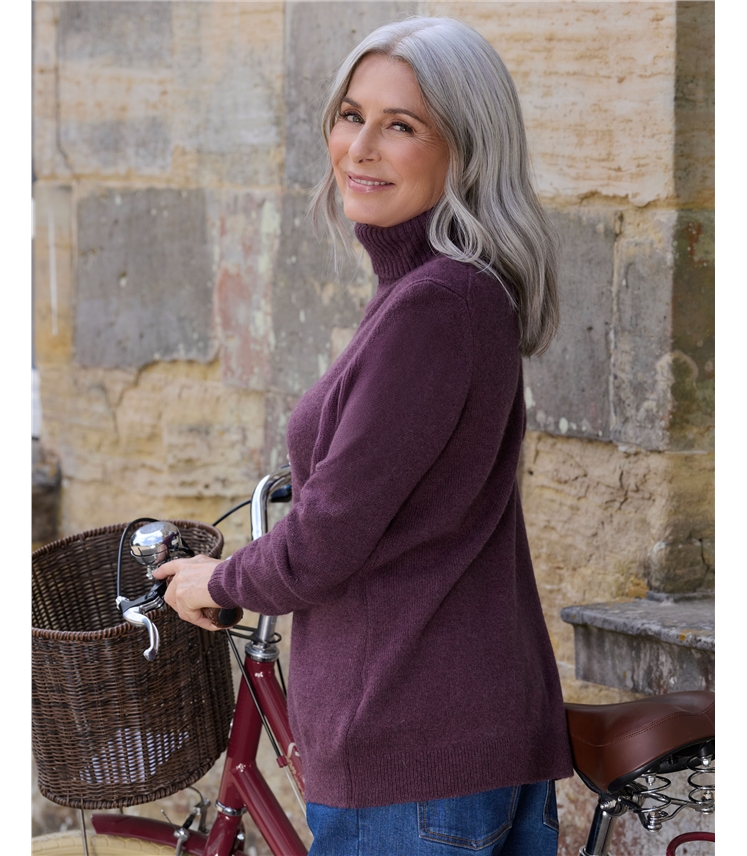 Womens Lambswool Polo