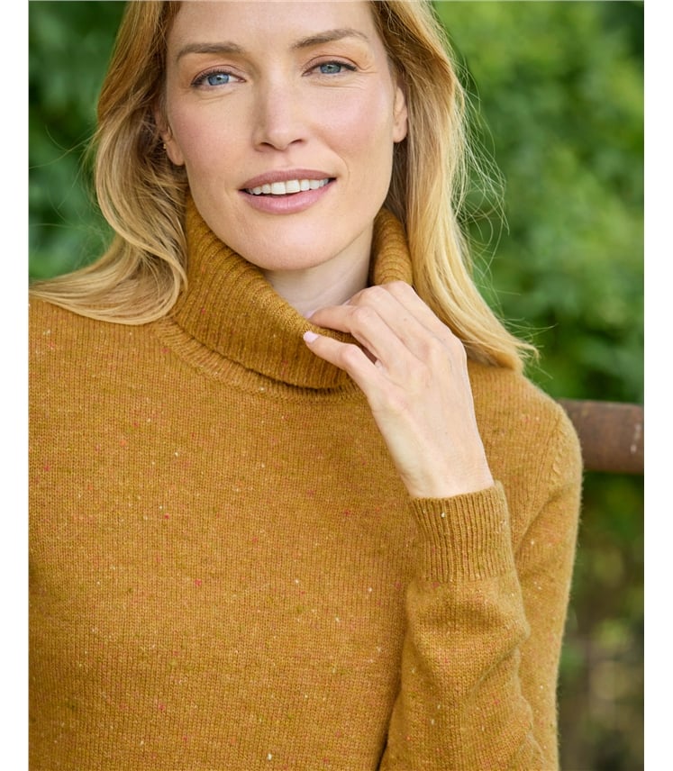 Womens Lambswool Polo