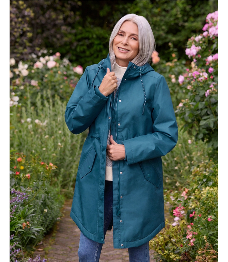 Imperméable à capuche
