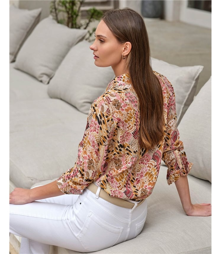Pure Washed Silk Shirt