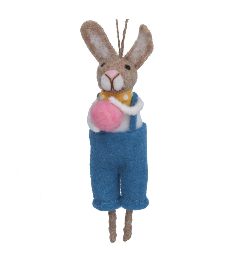 Wool Bunny Decoration