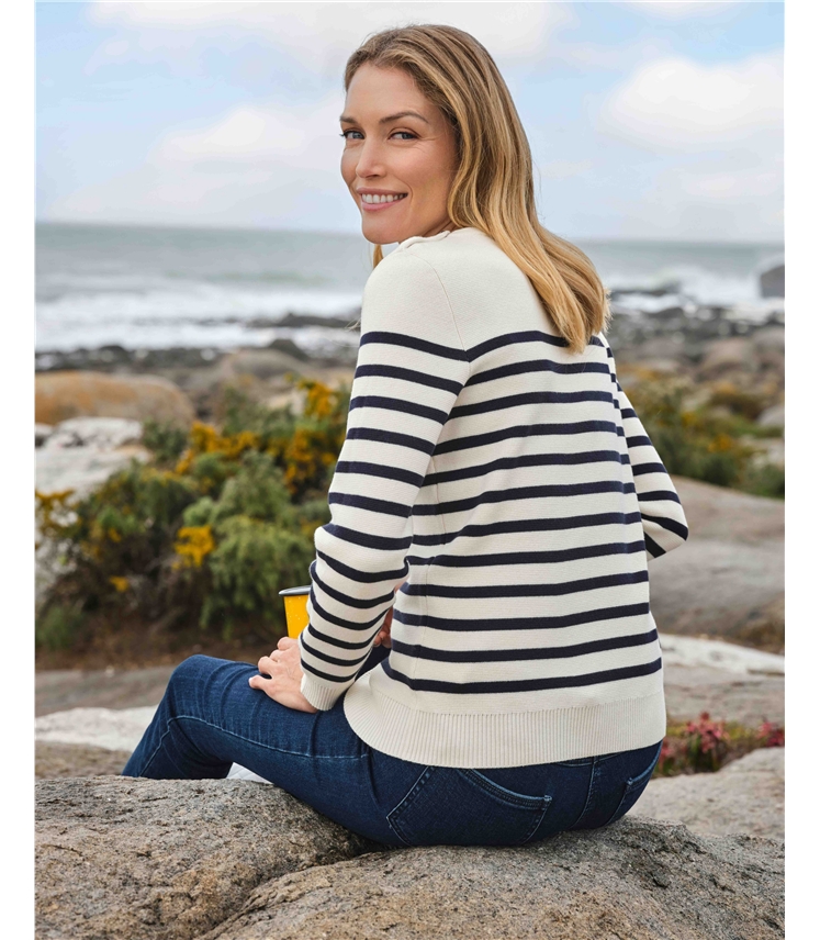 Breton Button Jumper