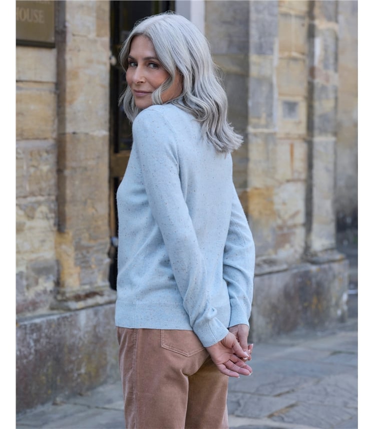 Cashmere and Merino Knitted Polo Shirt