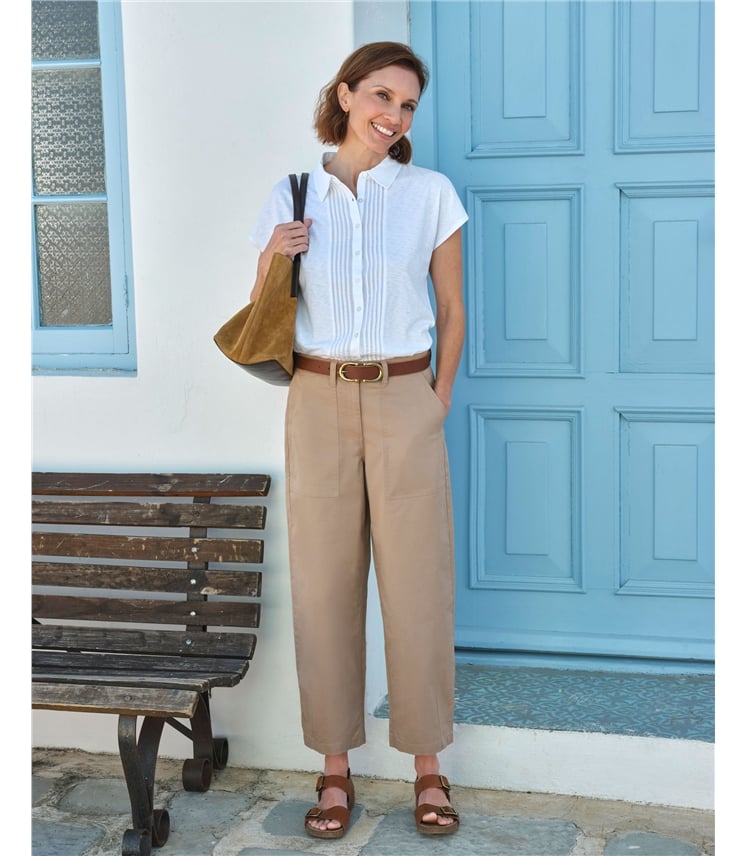 Barrel Leg Chino