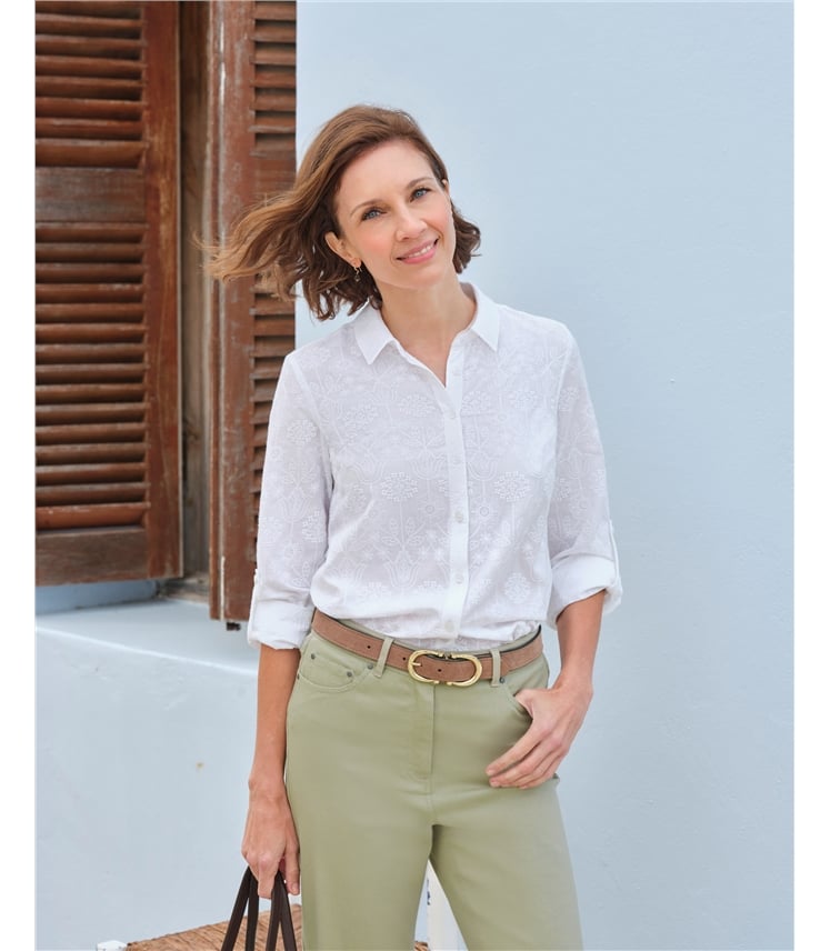 Embroidered Classic Shirt