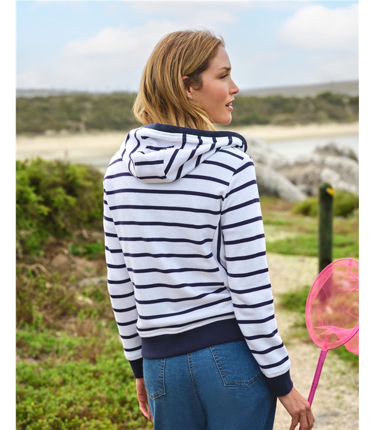 Organic Cotton Zip Through Hoodie