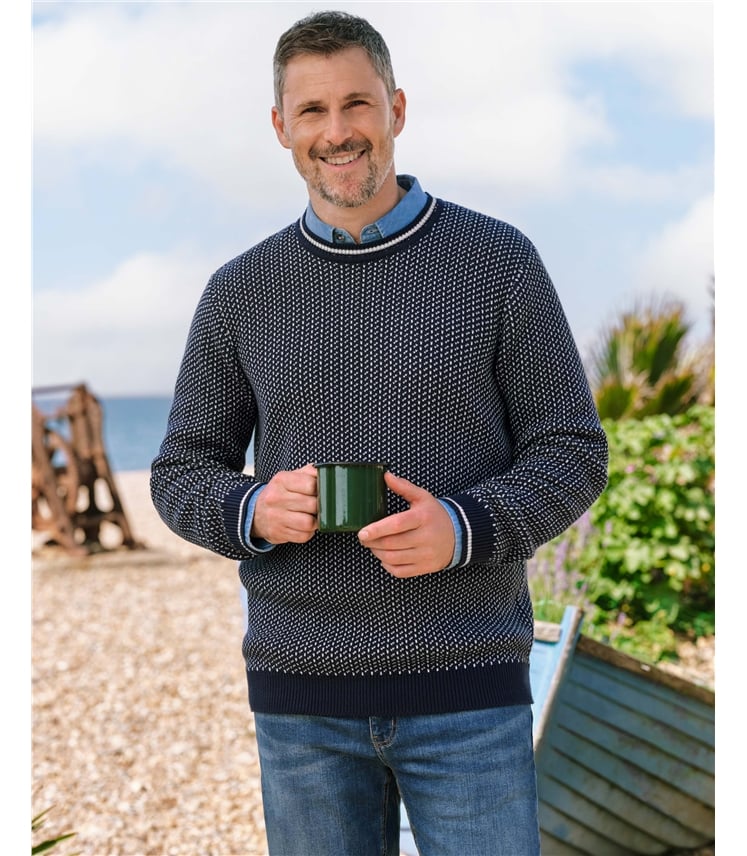 Mens Mono Stitch Jumper