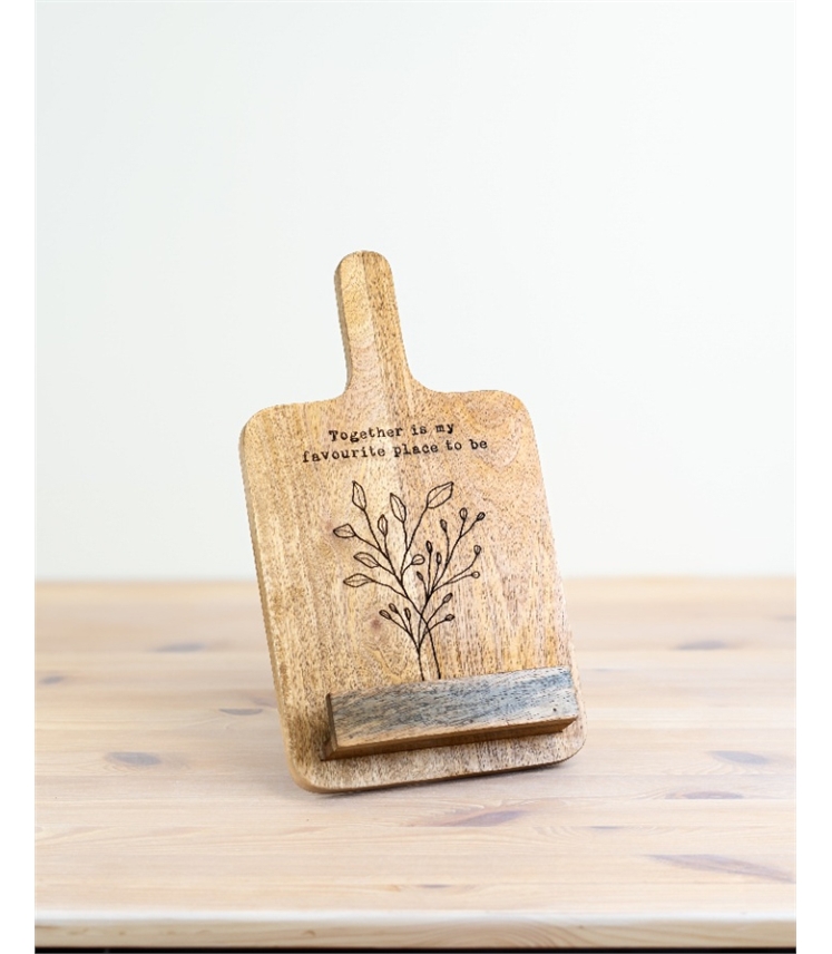Wooden Cookbook Holder