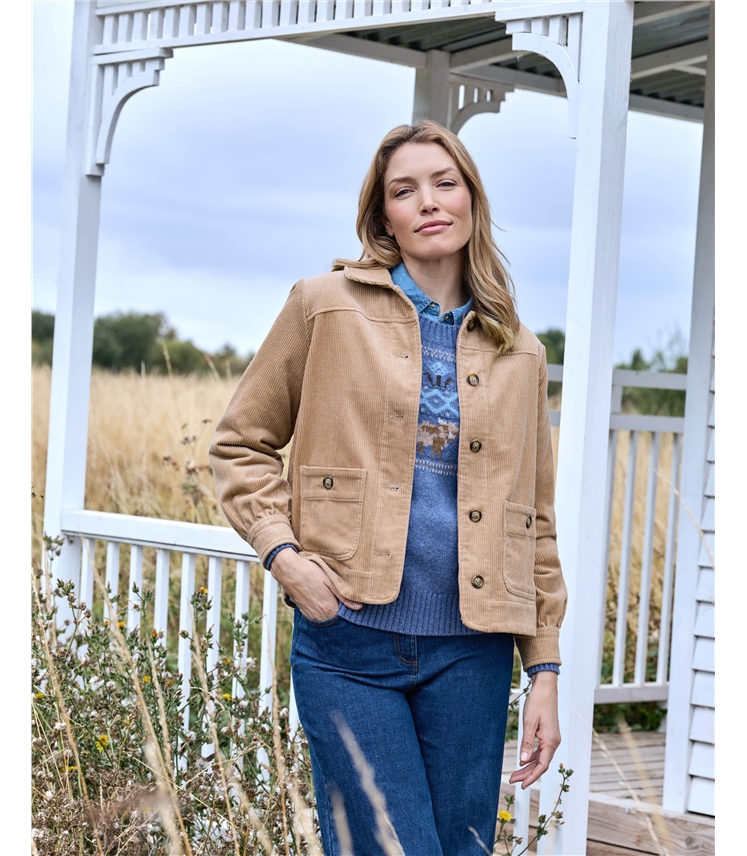 Lightweight Corduroy Jacket