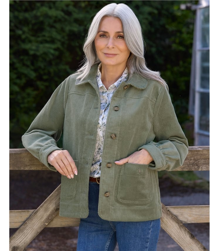 Lightweight Corduroy Jacket