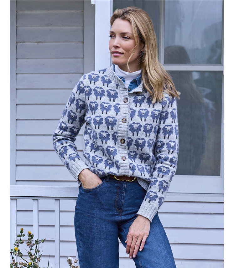 Gilet à motif mouton