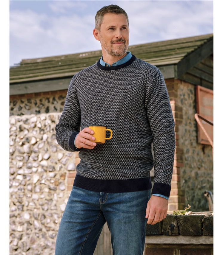 Textured Stitch Jumper
