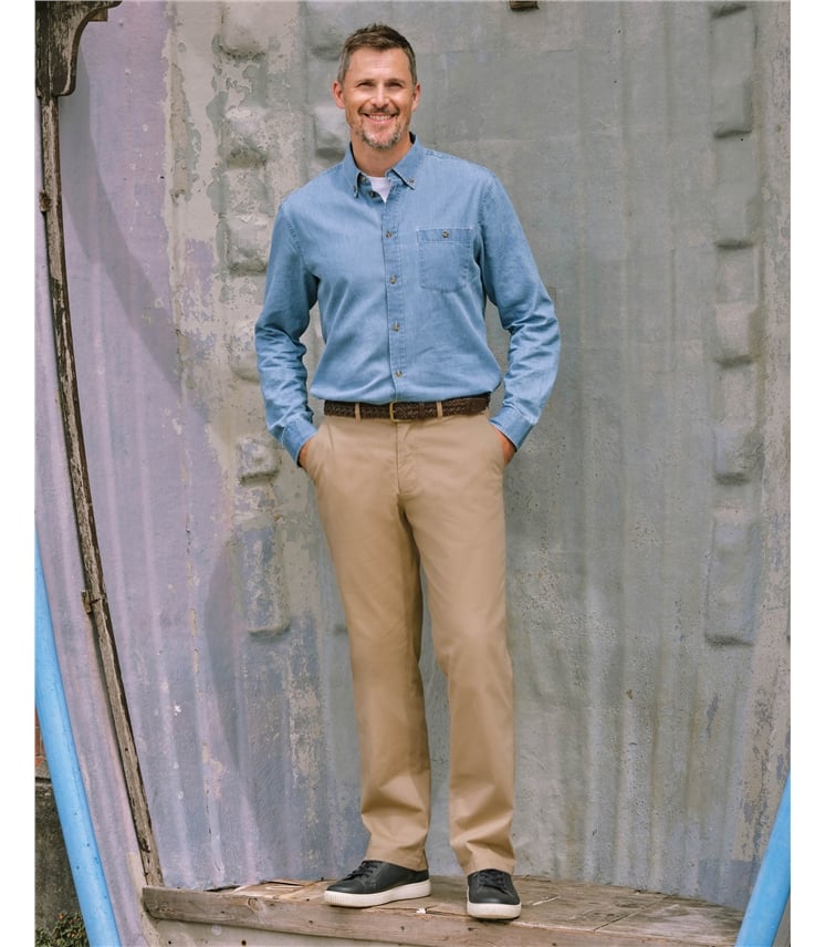 Cotton Stretch Chino