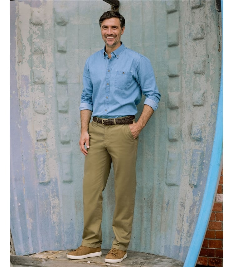 Cotton Stretch Chino