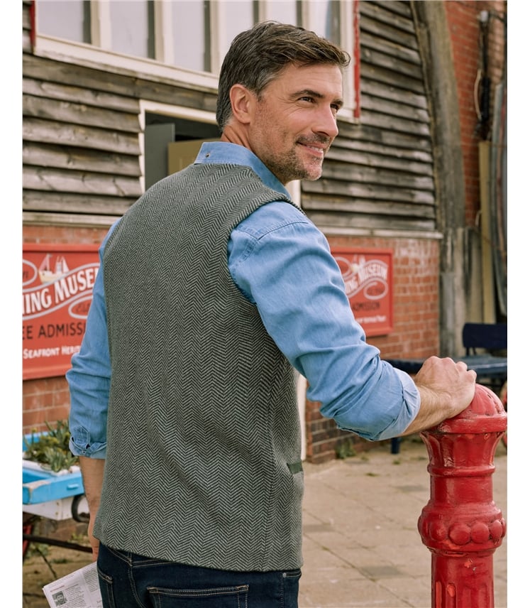 Organic Cotton Cashmere Waistcoat