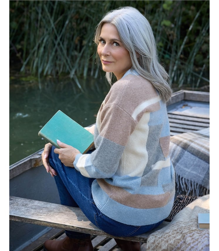 Square Colour Block Jumper