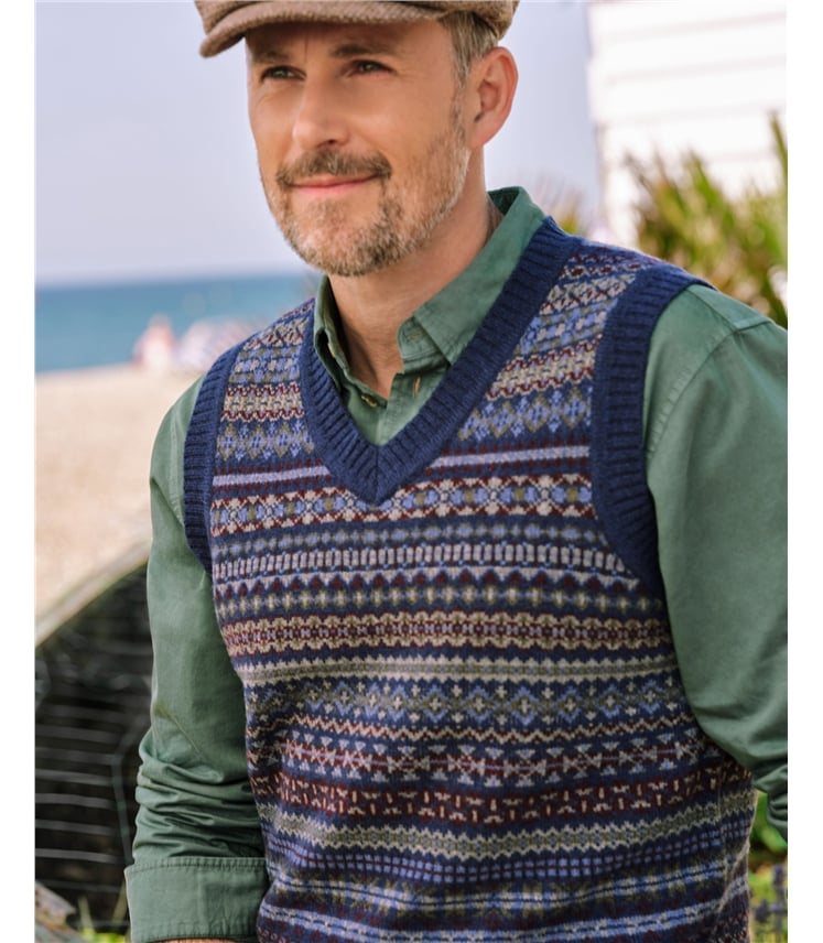 Lambswool Fairisle Slipover