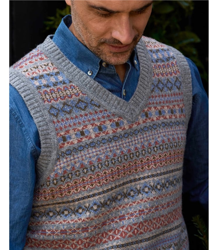 Lambswool Fairisle Slipover