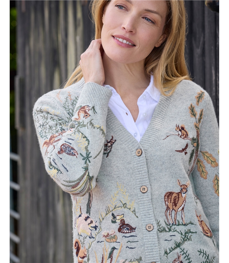 Forest Friends Cardigan