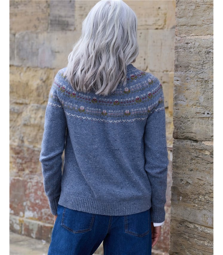 Floral Yoke Fairisle