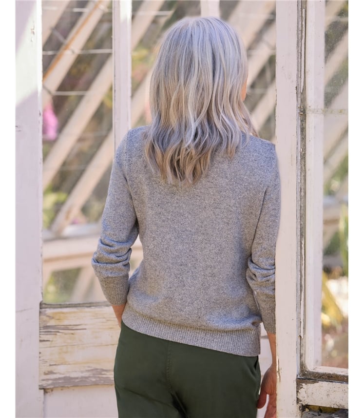 Wild Flower Embroidered Jumper