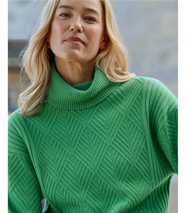 Polo Neck Jumper