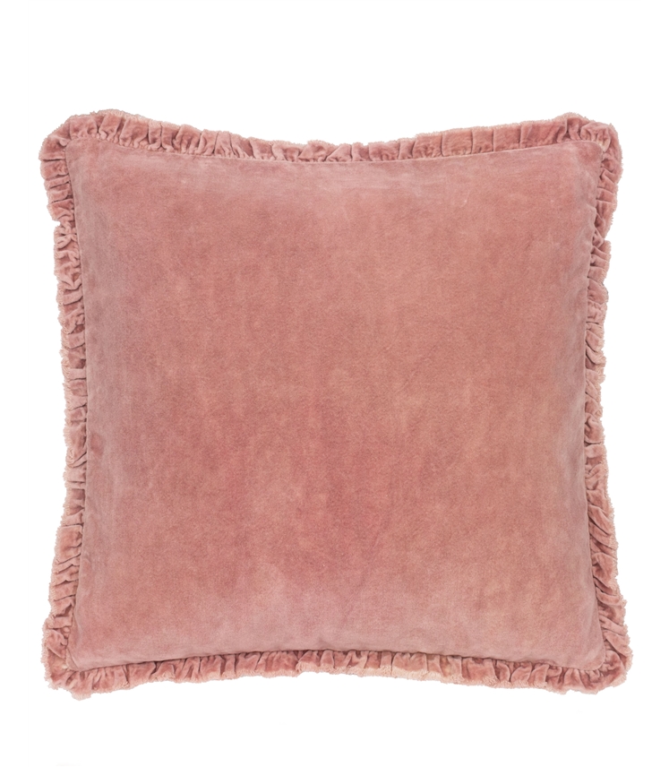 Washed Cotton Velvet Cushion Cover