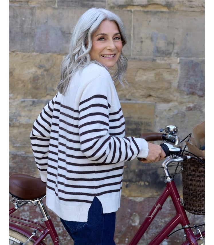 Stripe Henley Top