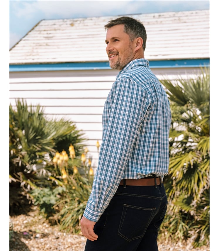 Check Classic Fit Cotton Shirt